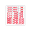 DOU V45 LABEL SET