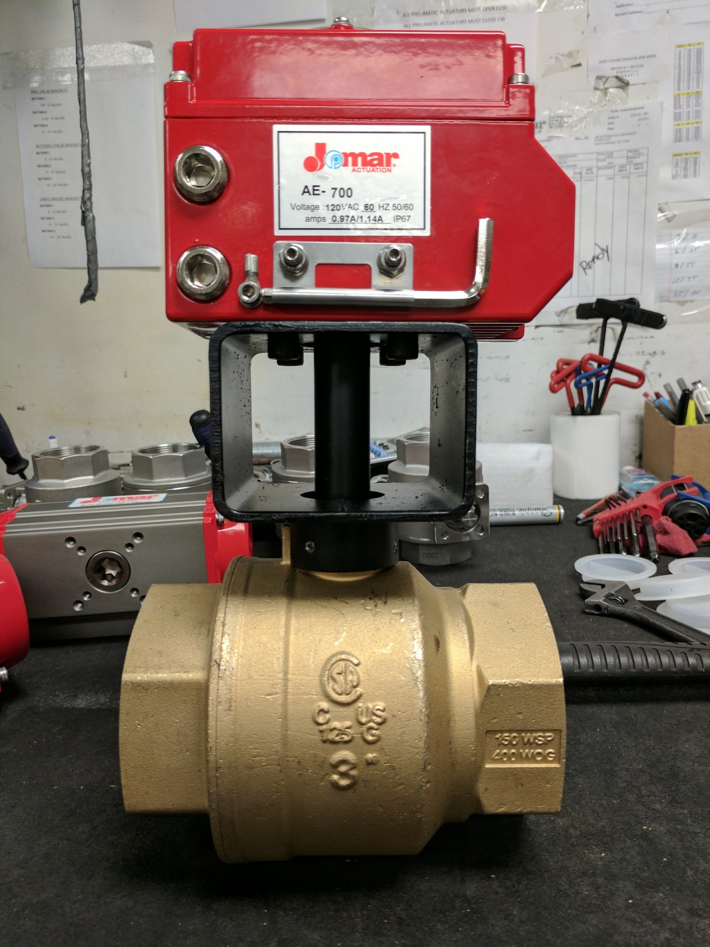 JOM BKT1000-1-NS 1/4 -2 IN CUSTOM FABRICATED BRACKET AND COUPLER
