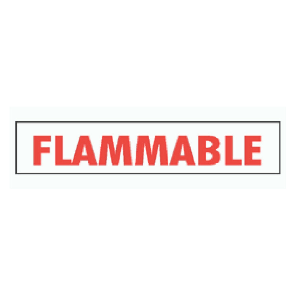 DOU V24C 2" FLAMMABLE DECAL