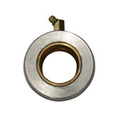 HAN 9902.1730 1" PIPE (1.287" ID) BRONZE/ALUM BEARING INSERT W/GREASE FTG