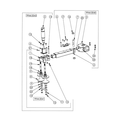 HAN 9944.0200 NEW GUIDEMASTER ARM/SWITCH
