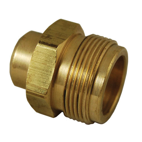 ME 491 3/8''M X 1-20'' MALE W/CHECK ASSEMBLY