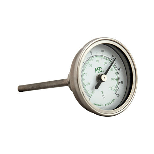 ME J703 3"DIAL 6"STEM T'METER