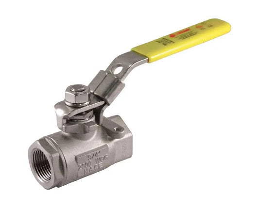 JOM 101-933 SS 1/2" BALL VALVE MXF