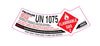 DOU CS33 CYLINDER WARNING LABEL AA16
