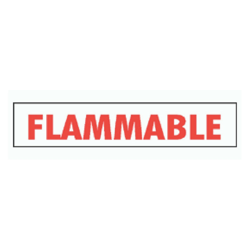 DOU V24C 2" FLAMMABLE DECAL