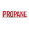 DOU V28A 6" PROPANE DECAL