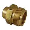ME 491 3/8''M X 1-20'' MALE W/CHECK ASSEMBLY