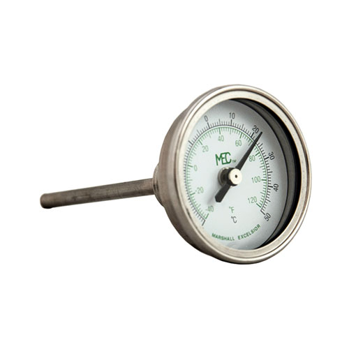 ME J700 TANK THERMOMETER 2" DIAL 4 PRO
