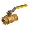 JOM 100-702 3/8 BRASS FULL PORT BALL VALVE