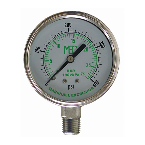 ME J542 1/4BOT 400 SS GAUGE
