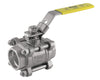 JOM 500-347 1-1/2" SS SW 4 BOLT BALL VALVE
