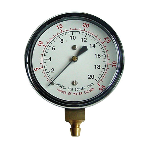 ME GA-35 0-35" WC PRESS GAUGE